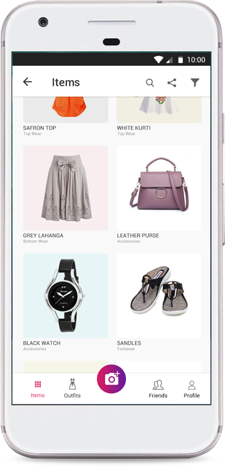 What's in my Closet App Home Image